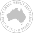Wholly Australian Owned (stamp)